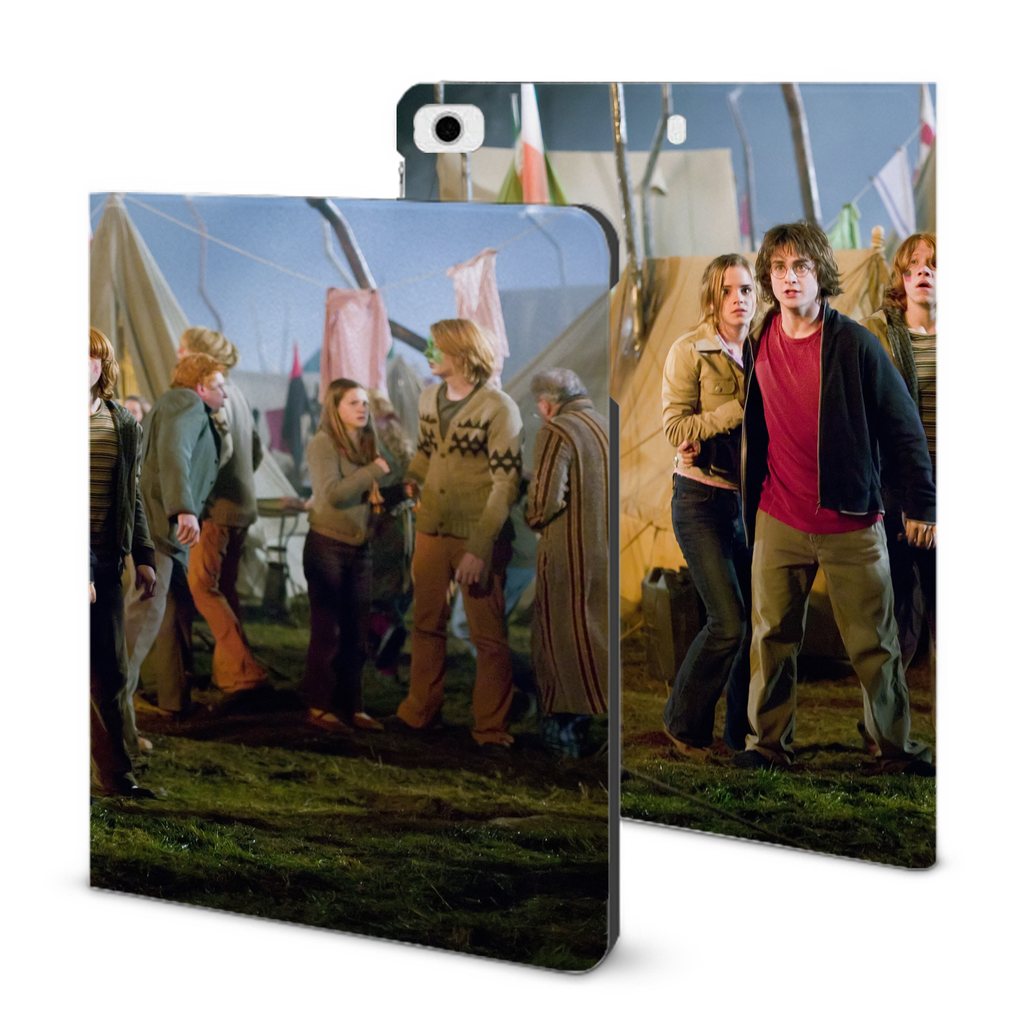 （画像用） Harry Potter ハリー・ポッターシリーズ IPad ケース ブック型 PUレザー TPU 耐衝撃 軽量 薄型 ペン収納なし 全面保護 IPad 各モデル対応